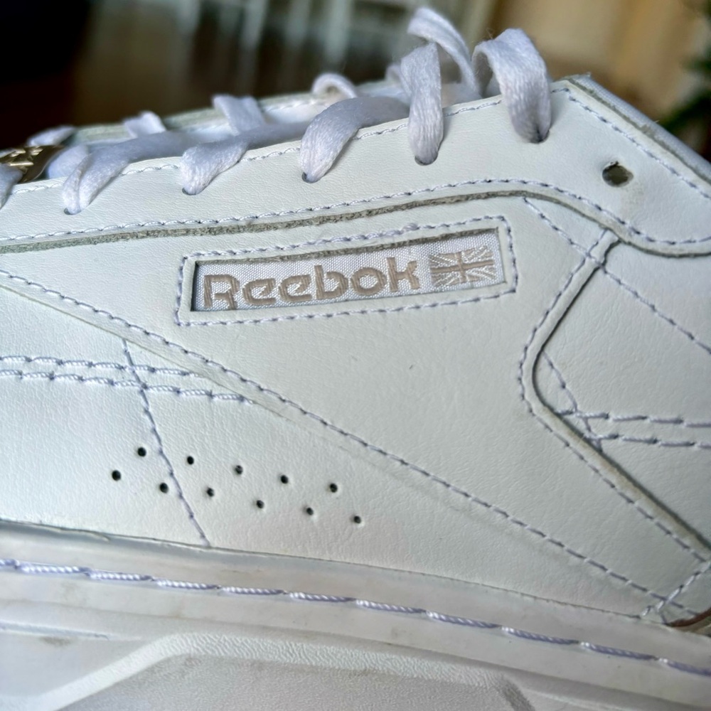 Reebok Club C Double Geo Radicalm Sneakers in White - Picture 8 of 13